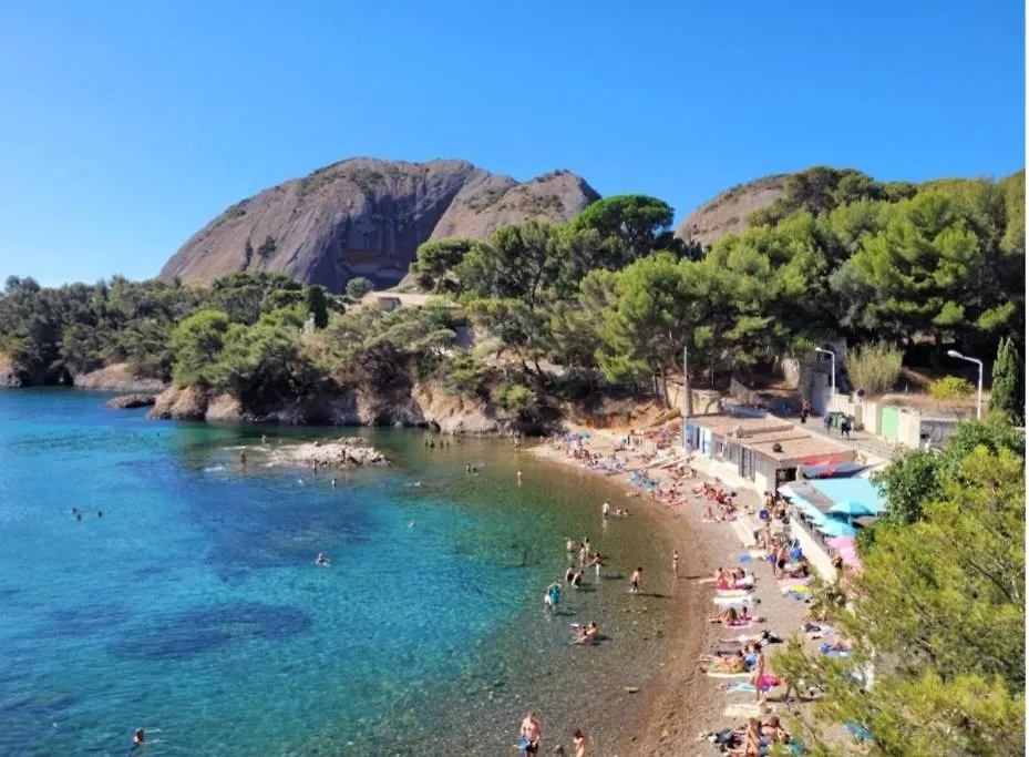 Haut De Villa Avec Vue Mer Et Terrasse La Ciotat
